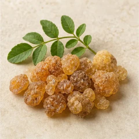 Aspetto e materia prima: Boswellia