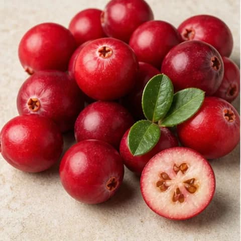 Aspetto e materia prima: Mirtillo rosso di palude