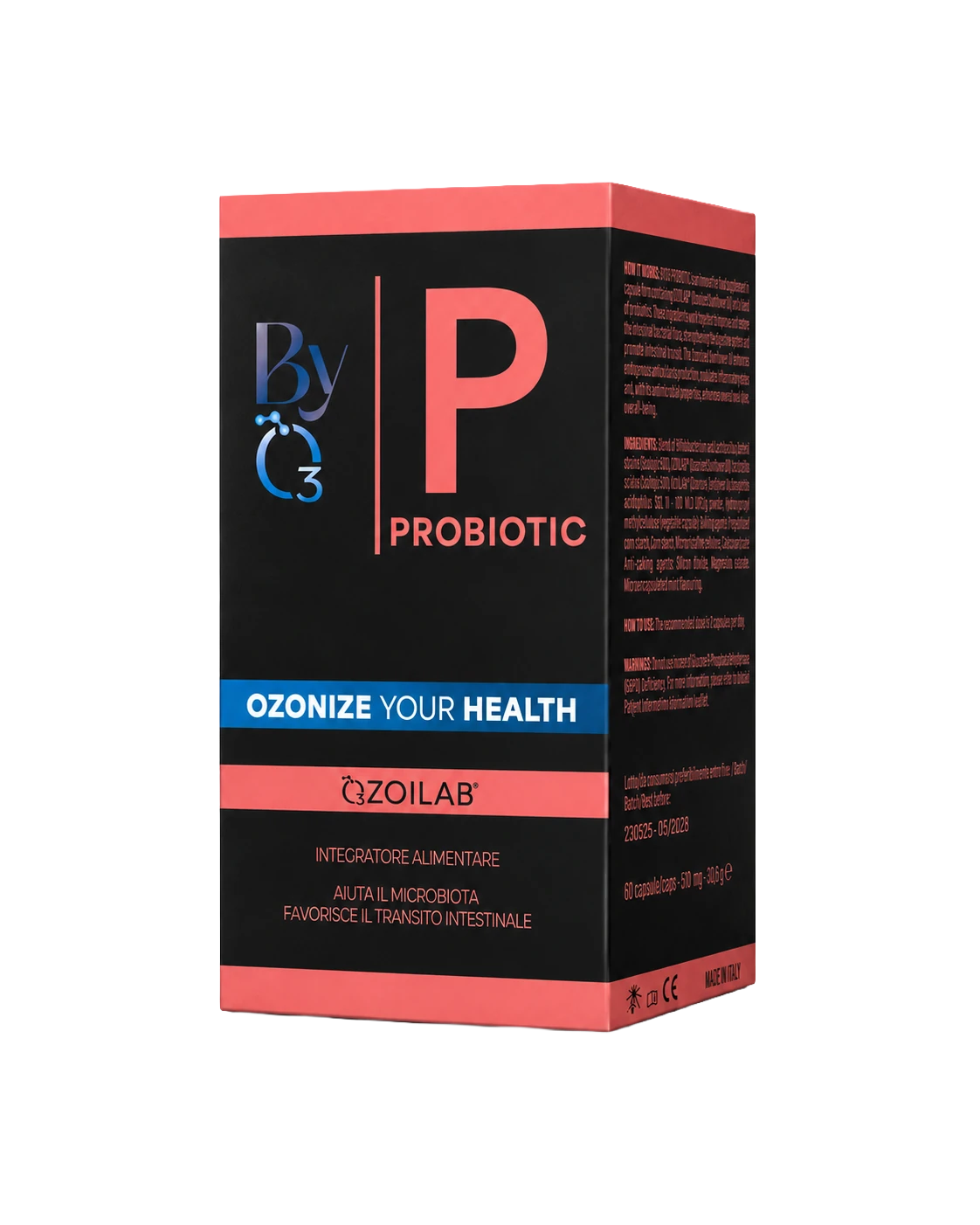 BYO3 Probiotic scatola